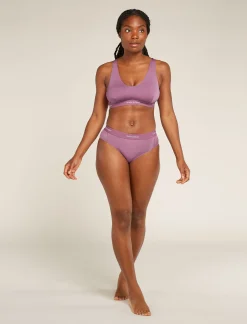 Icebreaker Underwear & Bras^Women's Merino Blend 125 Cool-Lite™ Sprite Racerback Bra Deco