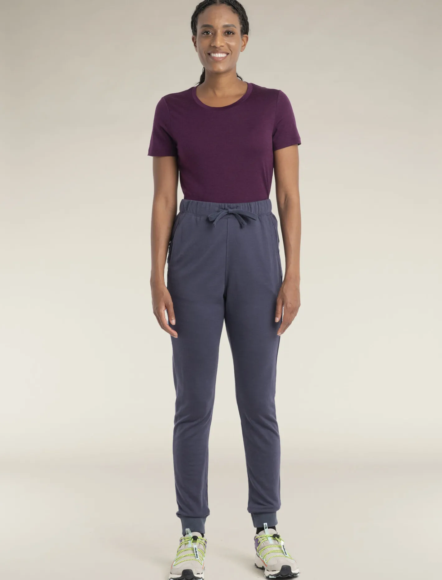 Icebreaker Bottoms^Women's Merino Blend 200 Crush Pants Graphite