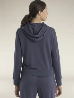 Icebreaker Jumpers & Hoodies^Women's Merino Blend 200 Crush Long Sleeve Hoodie Graphite