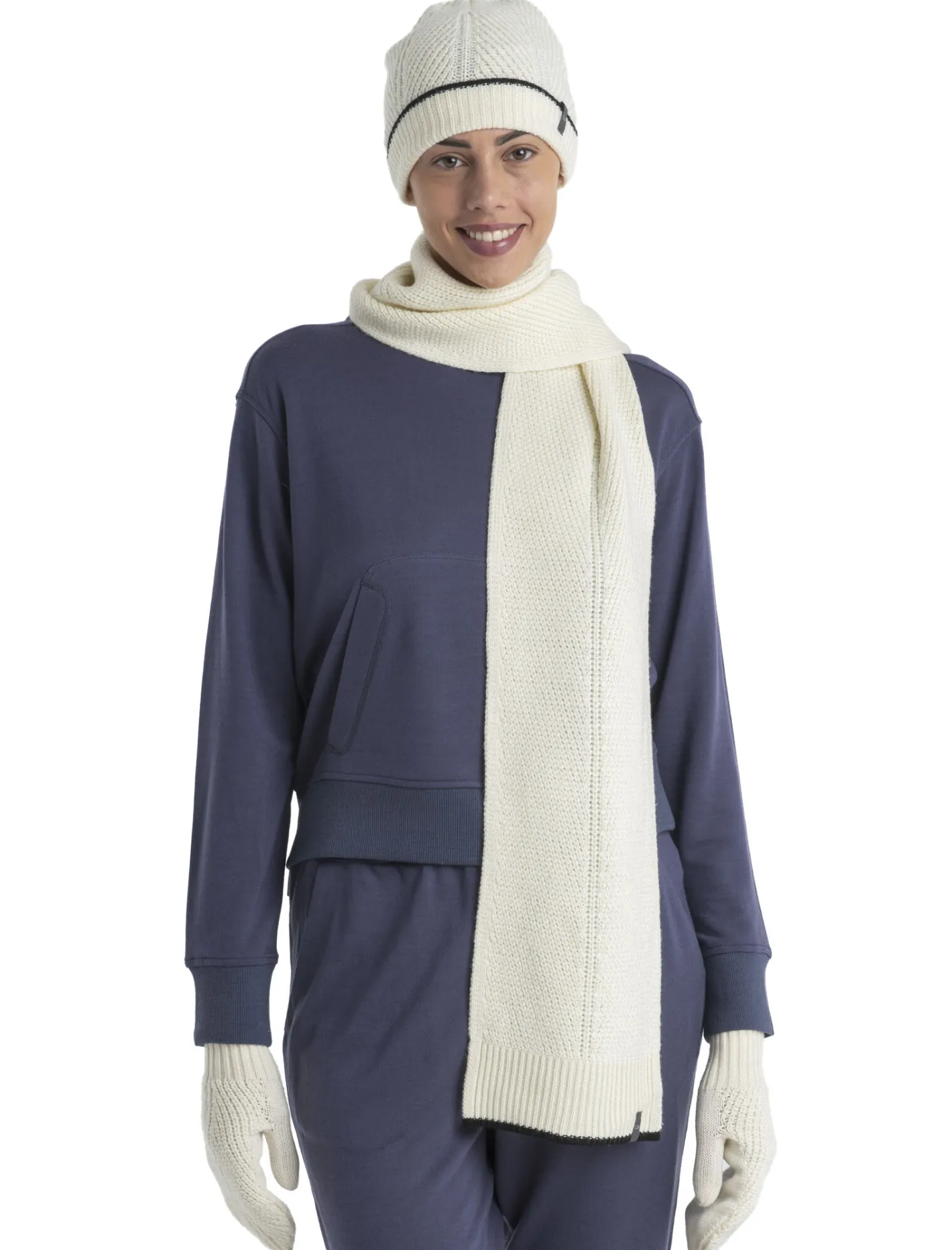 Icebreaker Jumpers & Hoodies^Women's Merino Blend 200 Crush Long Sleeve Hoodie Graphite