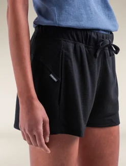 Icebreaker Bottoms^Women's Merino Blend 200 Crush Shorts Black