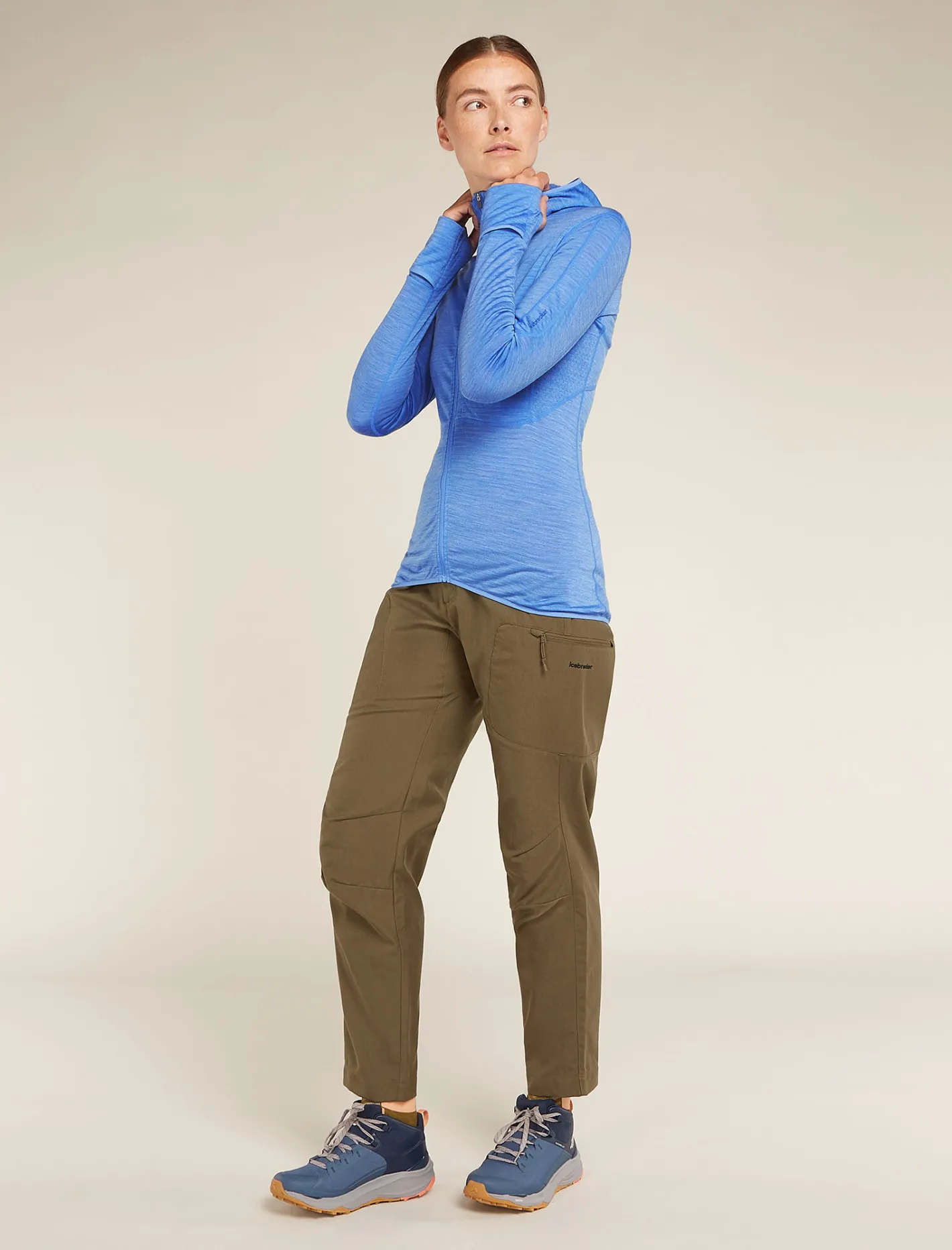 Icebreaker Jumpers & Hoodies^Women's Merino Blend 200 Realfleece™ Descender Long Sleeve Zip Hoodie Baja