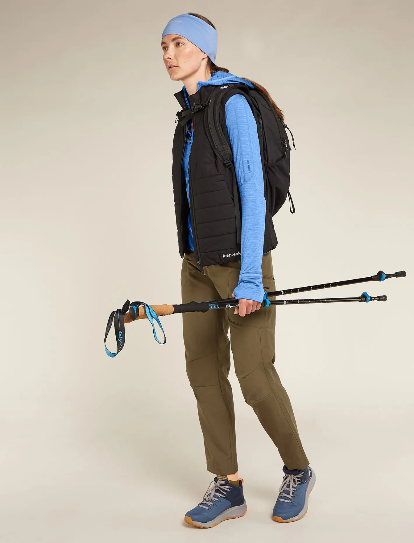 Icebreaker Jumpers & Hoodies^Women's Merino Blend 200 Realfleece™ Descender Long Sleeve Zip Hoodie Baja