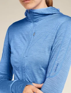 Icebreaker Jumpers & Hoodies^Women's Merino Blend 200 Realfleece™ Descender Long Sleeve Zip Hoodie Baja