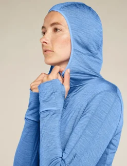 Icebreaker Jumpers & Hoodies^Women's Merino Blend 200 Realfleece™ Descender Long Sleeve Zip Hoodie Baja