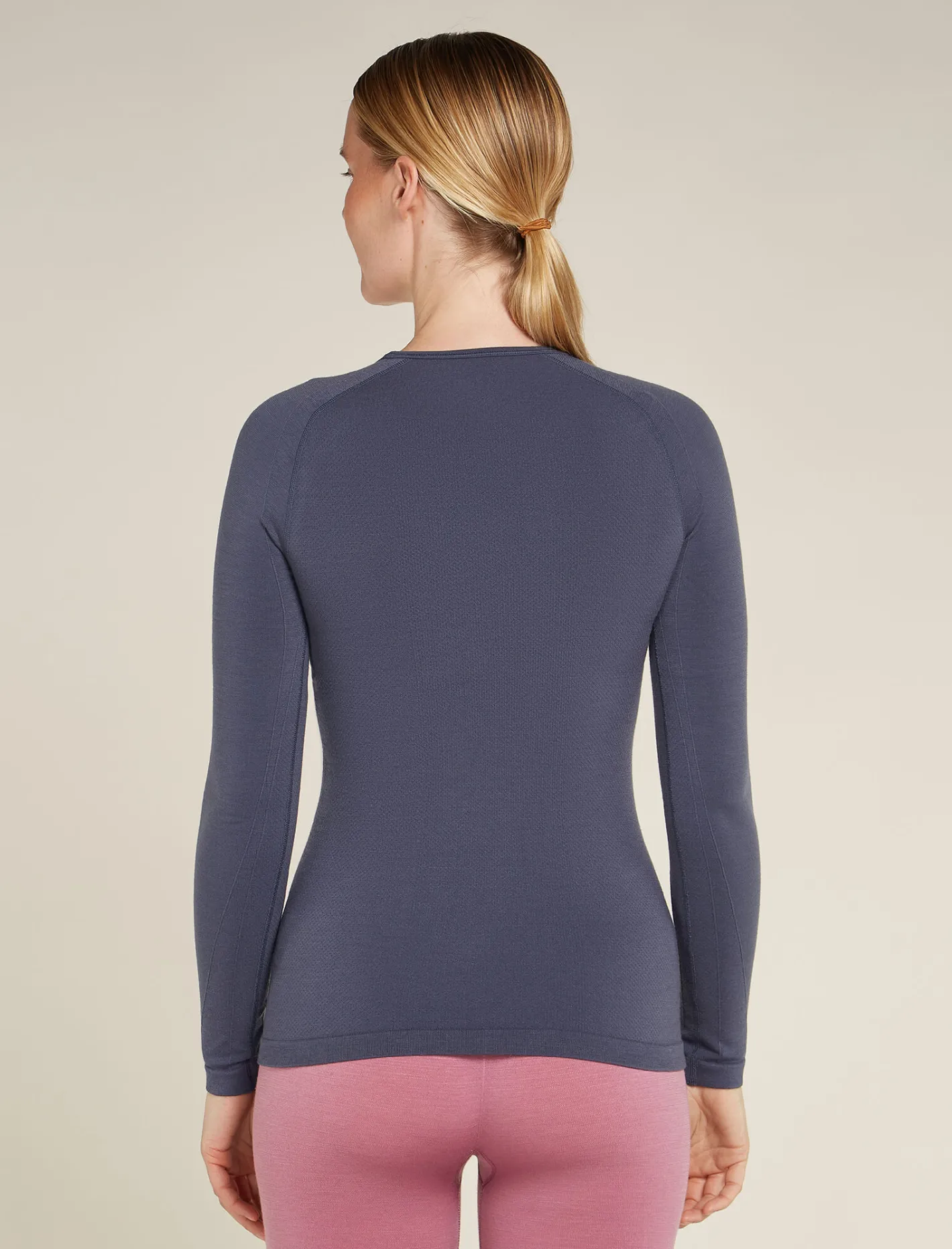 Icebreaker T-shirts & Tanks^Women's Merino Blend 260 ZoneKnit™ Seamless Long Sleeve Crewe Thermal Top Graphite