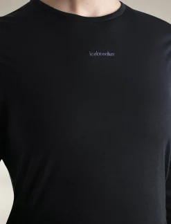Icebreaker T-shirts & Tanks^Women's Merino Blend 125 ZoneKnit™ Energy Wind Long Sleeve T-Shirt Black