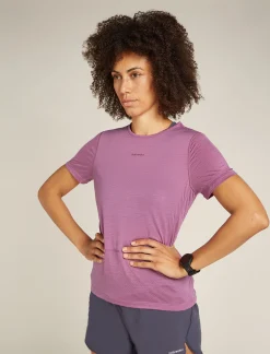 Icebreaker T-shirts & Tanks^Women's Merino Blend 125 ZoneKnit™ Energy Wind Short Sleeve T-Shirt Deco