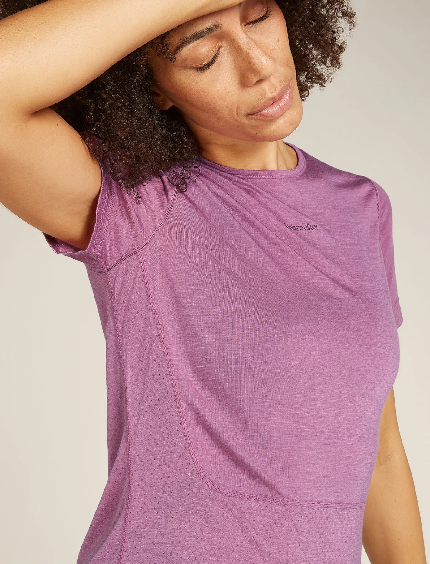 Icebreaker T-shirts & Tanks^Women's Merino Blend 125 ZoneKnit™ Energy Wind Short Sleeve T-Shirt Deco