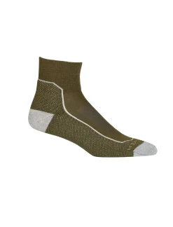 Icebreaker Socks^Women's Merino Hike+ Light Mini Socks Loden/BlizzardHeather