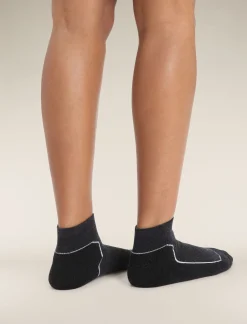 Icebreaker Socks^Women's Merino Hike+ Light Mini Socks JetHeather