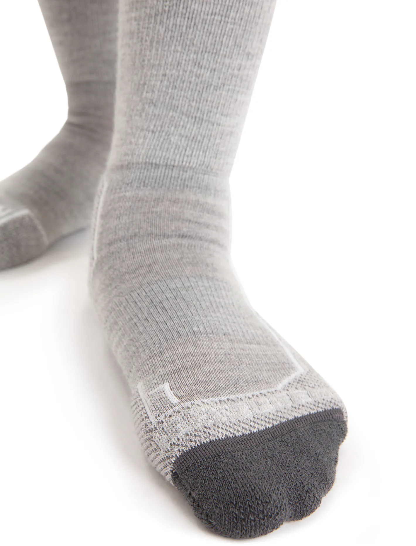Icebreaker Socks^Women's Merino Hike+ Medium Crew Socks BlizzardHeather