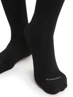 Icebreaker Socks^Women's Merino Lifestyle Fine Gauge Crew Socks Black