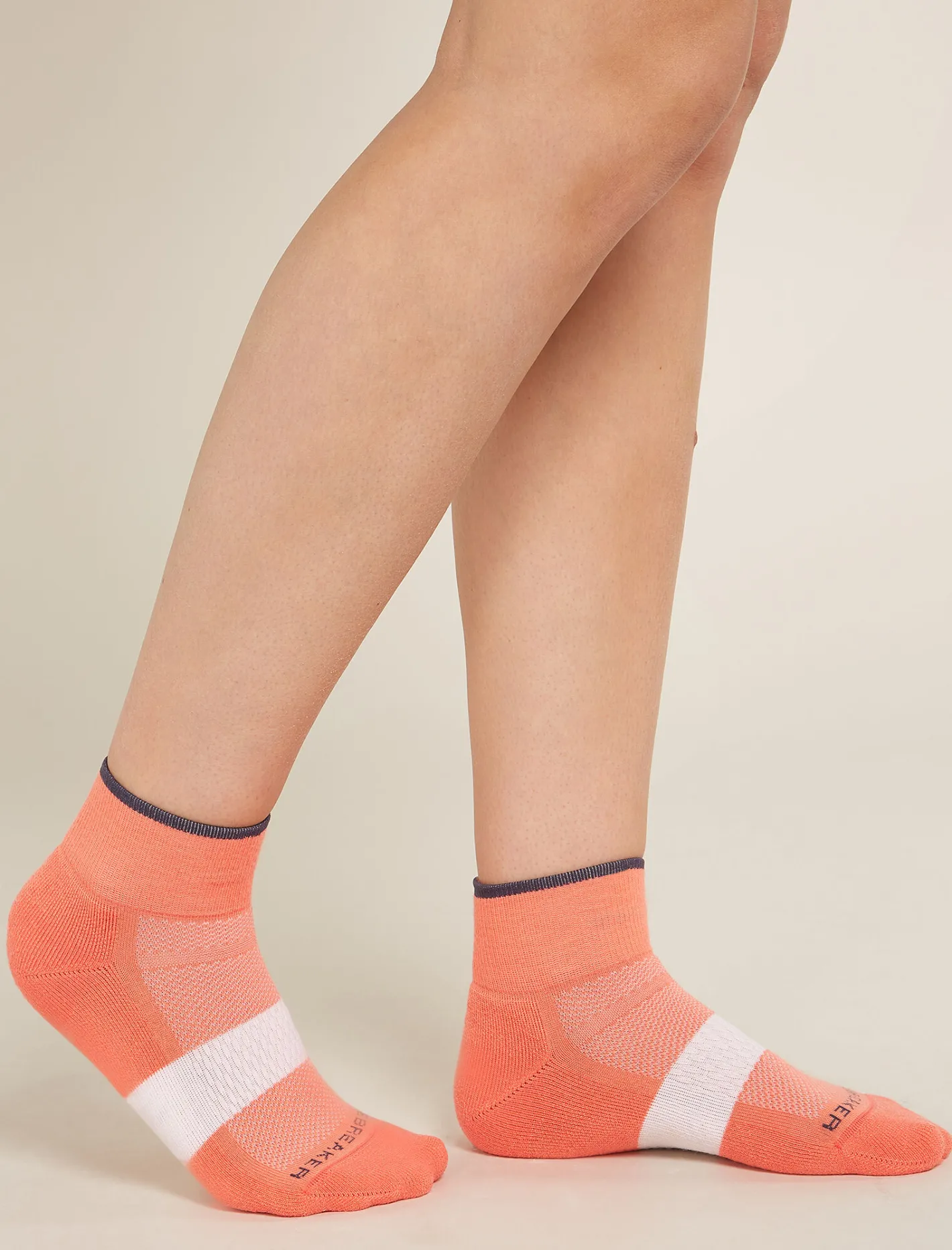 Icebreaker Socks^Women's Merino Multisport Light Mini Socks Tang/Graphite