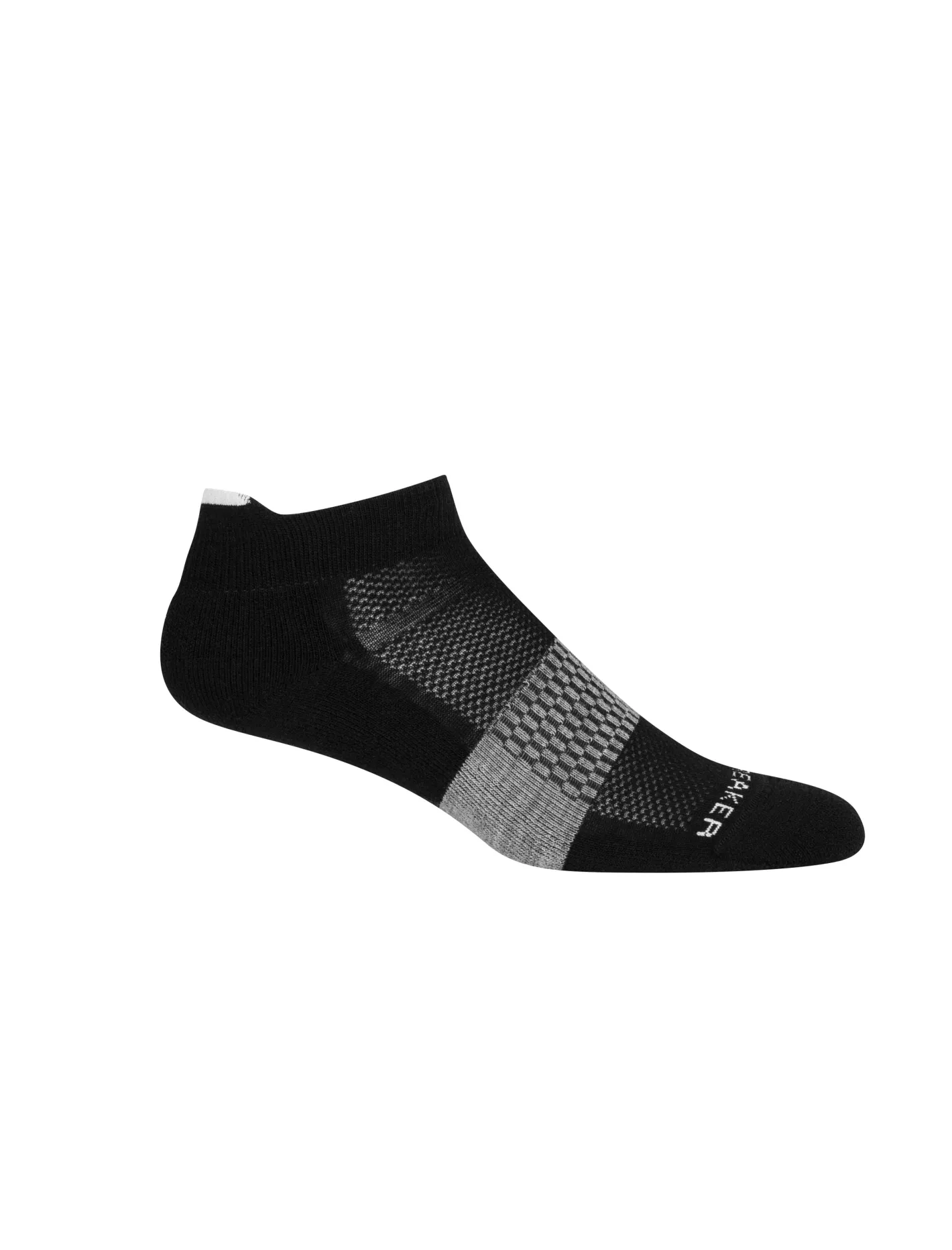 Icebreaker Socks^Women's Merino Multisport Light Micro Socks Black/Snow