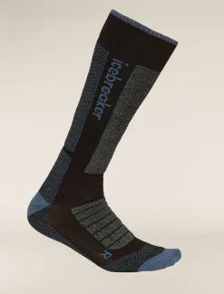 Icebreaker Socks^Women's Merino Ski+ Medium Over The Calf Socks Black/Dawn