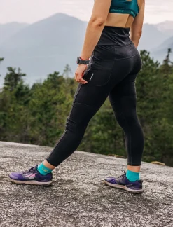 Icebreaker Bottoms^Women's Merino Speed Winter 25 Black
