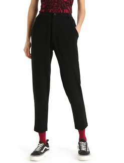 Icebreaker Bottoms^Women's MerinoFine™ Interlock Pants Black